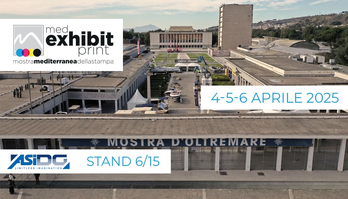 MED EXHIBIT PRINT il 4, 5 e 6 aprile 2025 alla Mostra D'Oltremare a Napoli